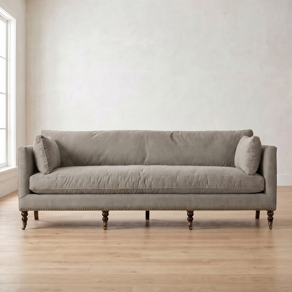 Madeline Sofa in Putty Linen