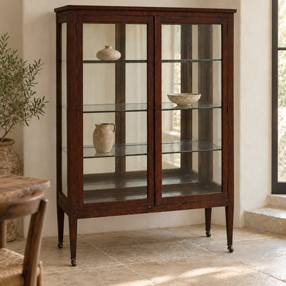 Mahogany China Cabinet