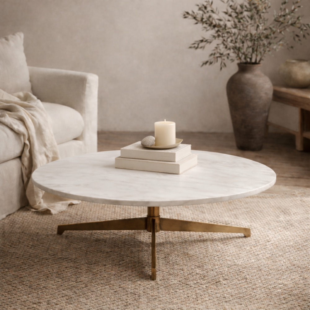 Marble Top Coffee Table (previously loved)