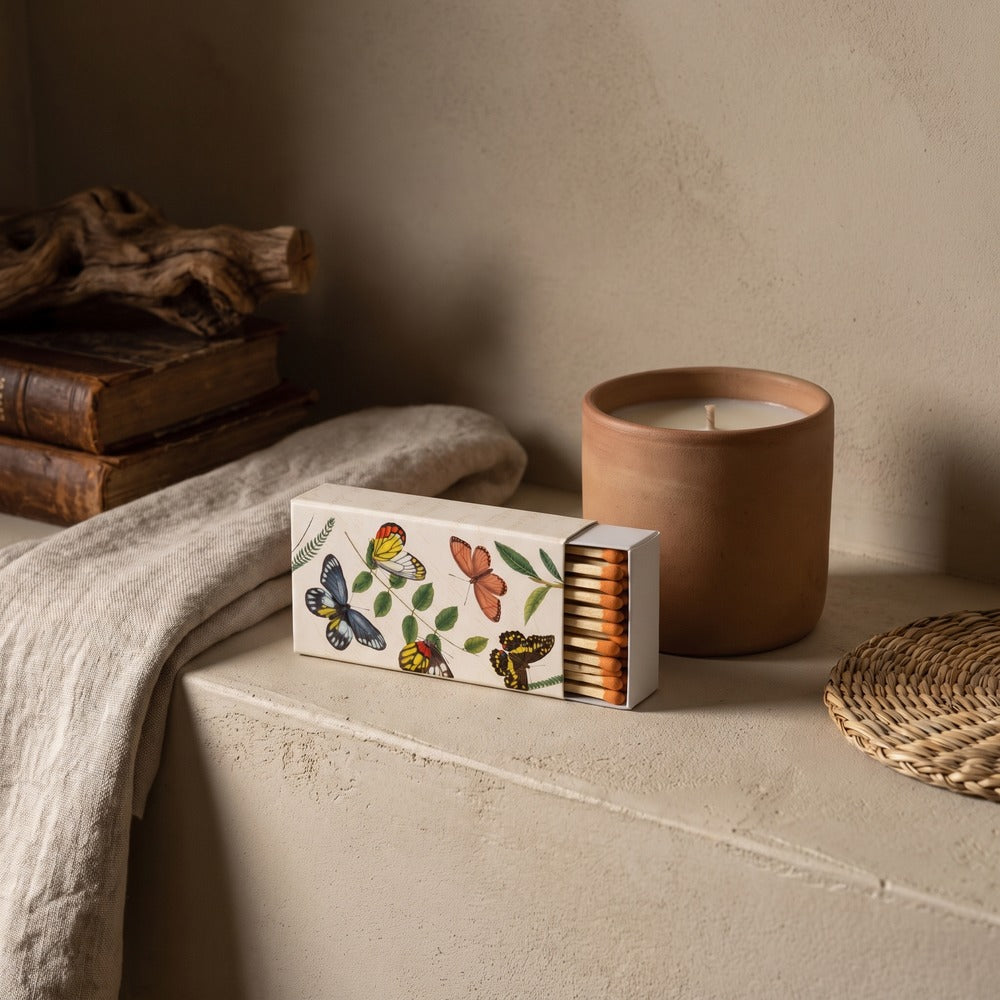 Matches in Box, Butterflies, styled at home
