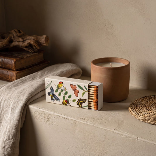 Matches in Box, Butterflies, styled at home
