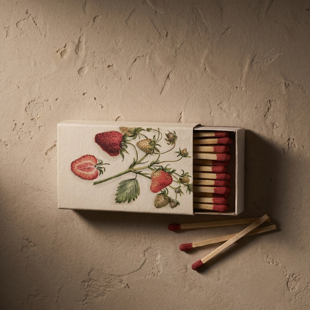 Matches in Box, Strawberries
