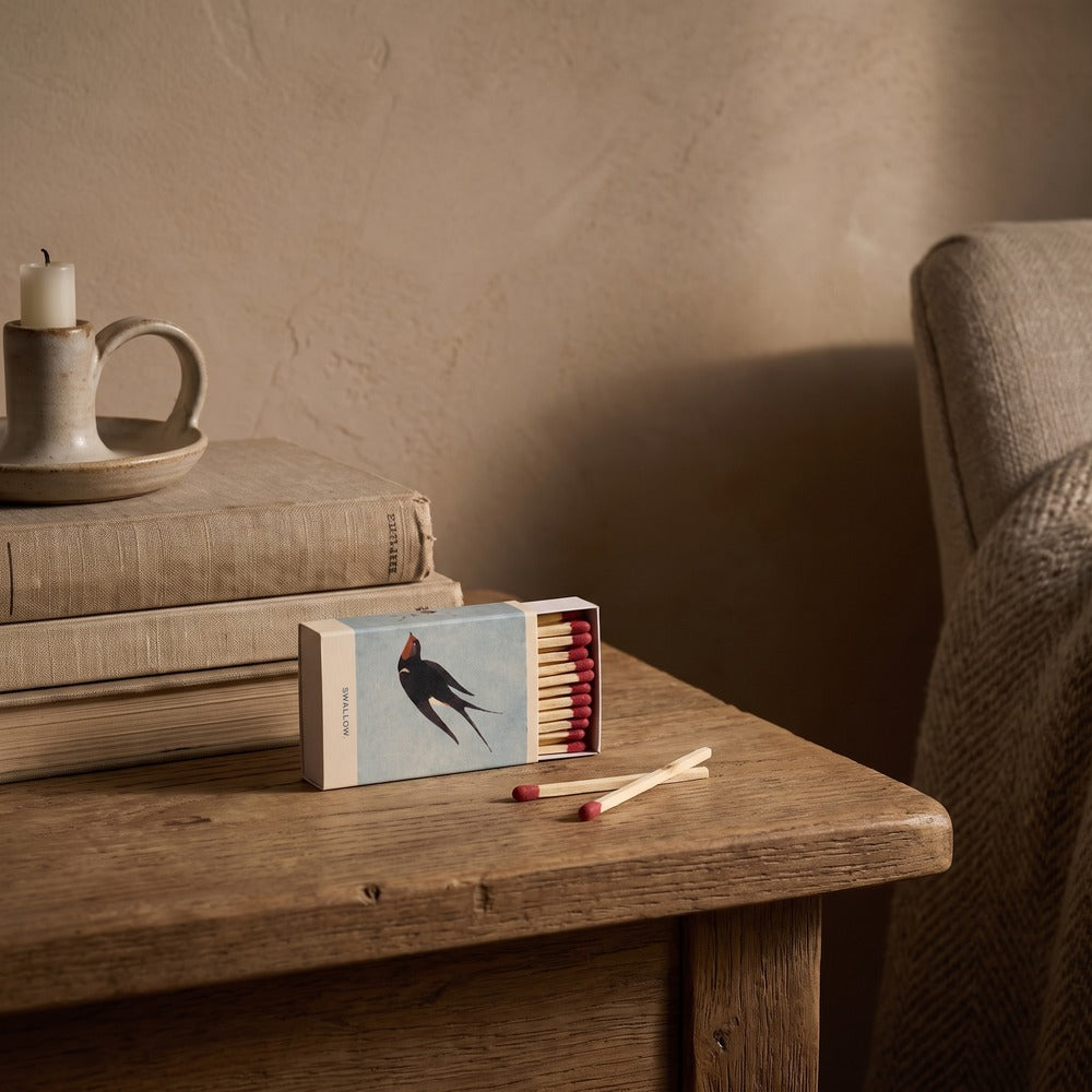 Matches in Box, Swallow & Magpie, styled at home