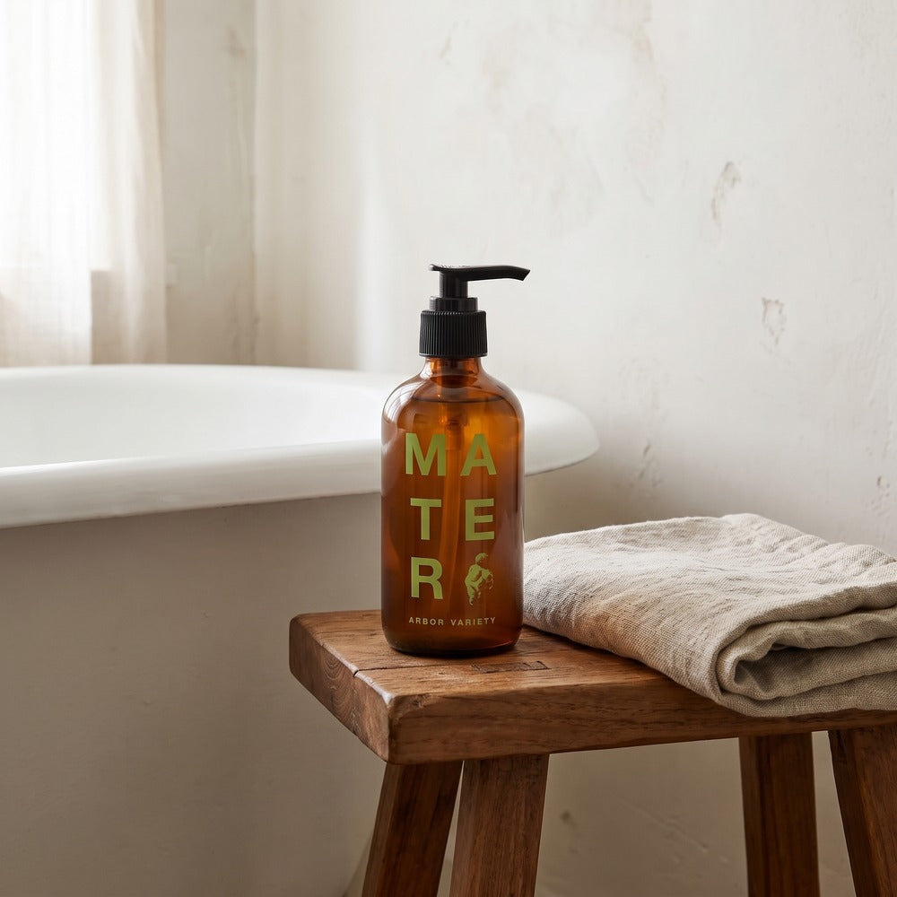 Mater Hand and Body Soap, Arbor, styled at home