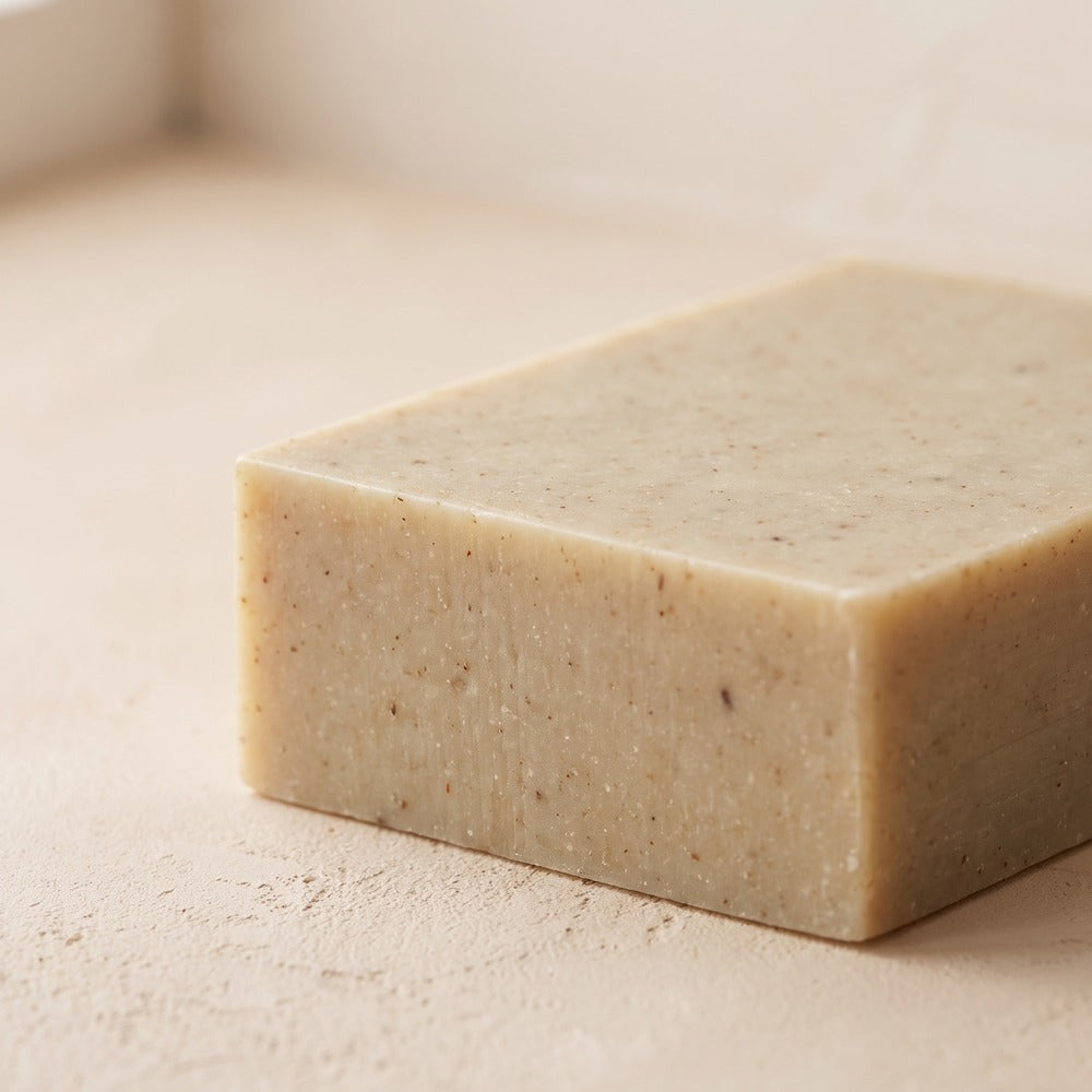 Mater Soap Bar, Mugwort, styled at home