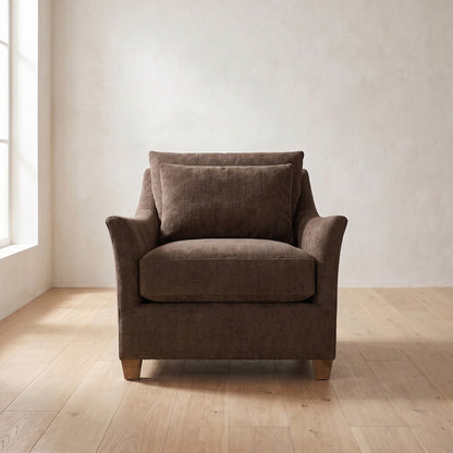 Moreau Chair in Bark Chenille