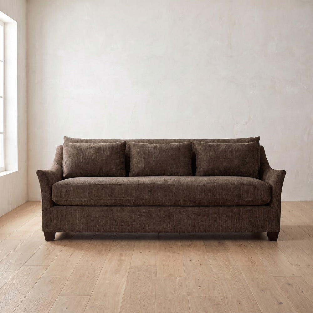 Moreau Sleeper Sofa in Bark Chenille