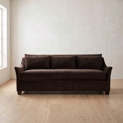 Moreau Sleeper Sofa in Bark Velvet