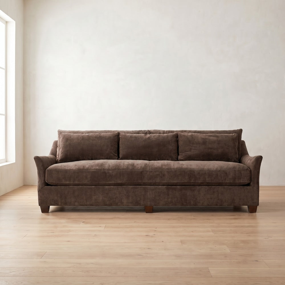 Moreau Sofa in Bark Chenille