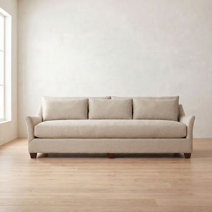 Moreau Sofa in Natural Performance Linen