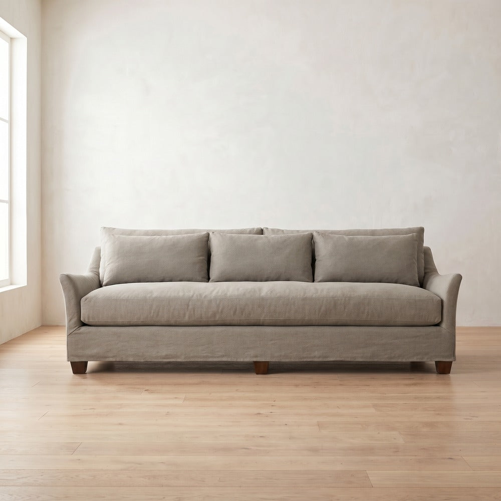 Moreau Sofa in Putty Linen