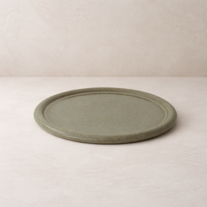 Moss Wide Rim Dinner Plate