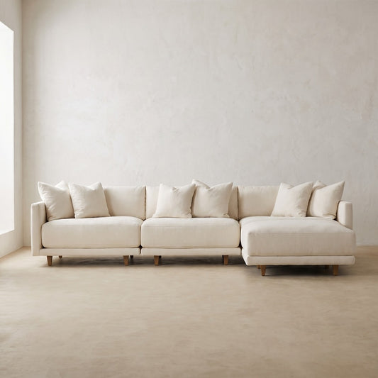 Neval Sectional in Bark