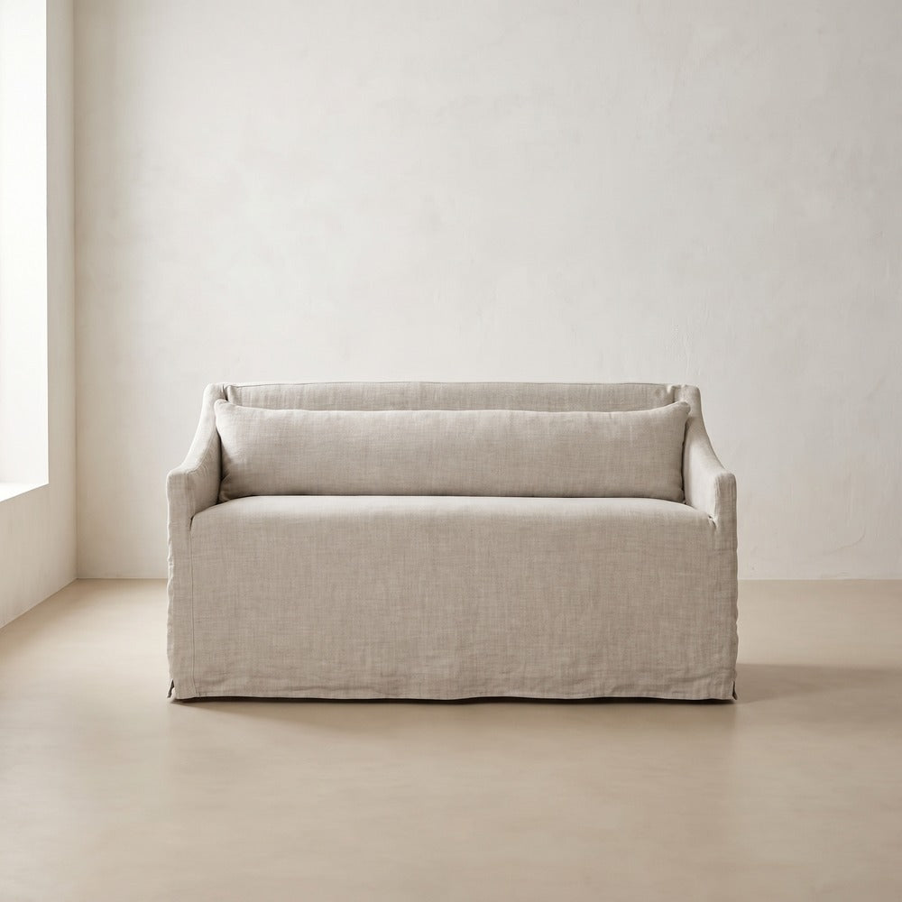 Odessa Slipcovered Dining Banquette