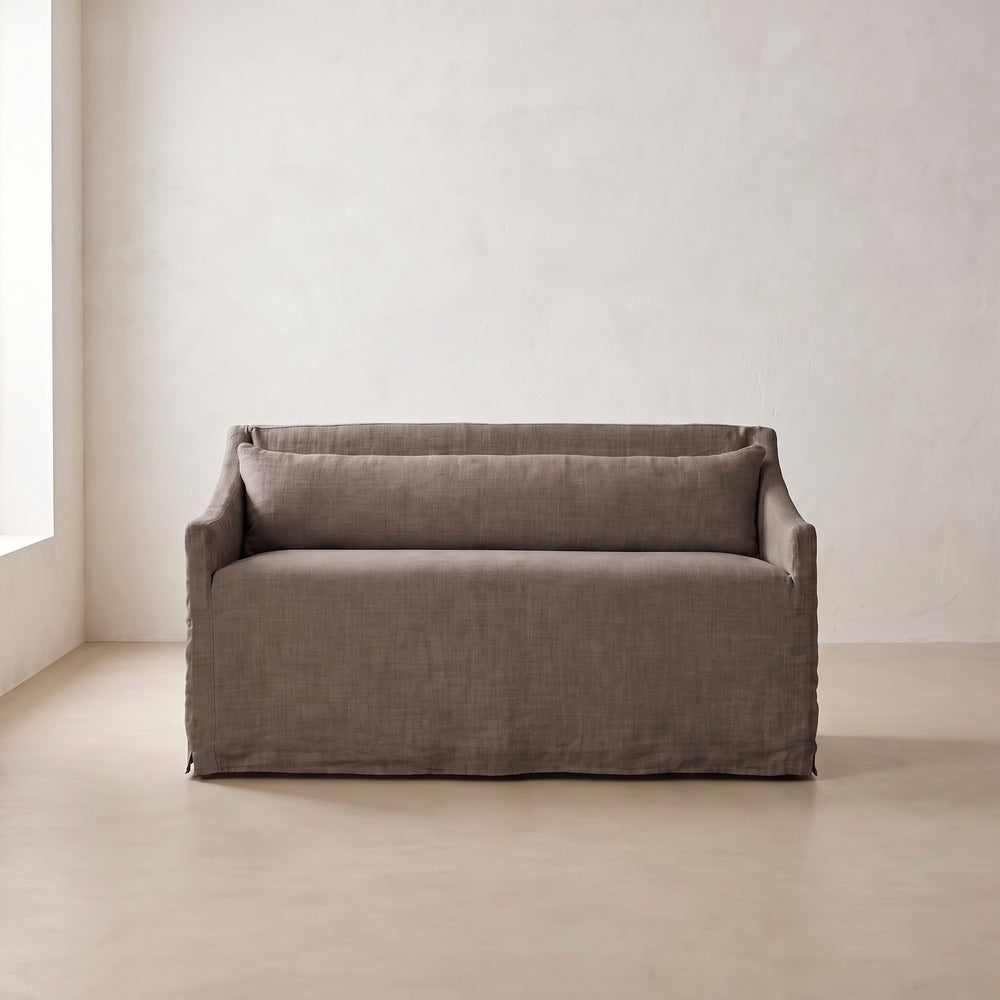 Odessa Slipcovered Dining Banquette
