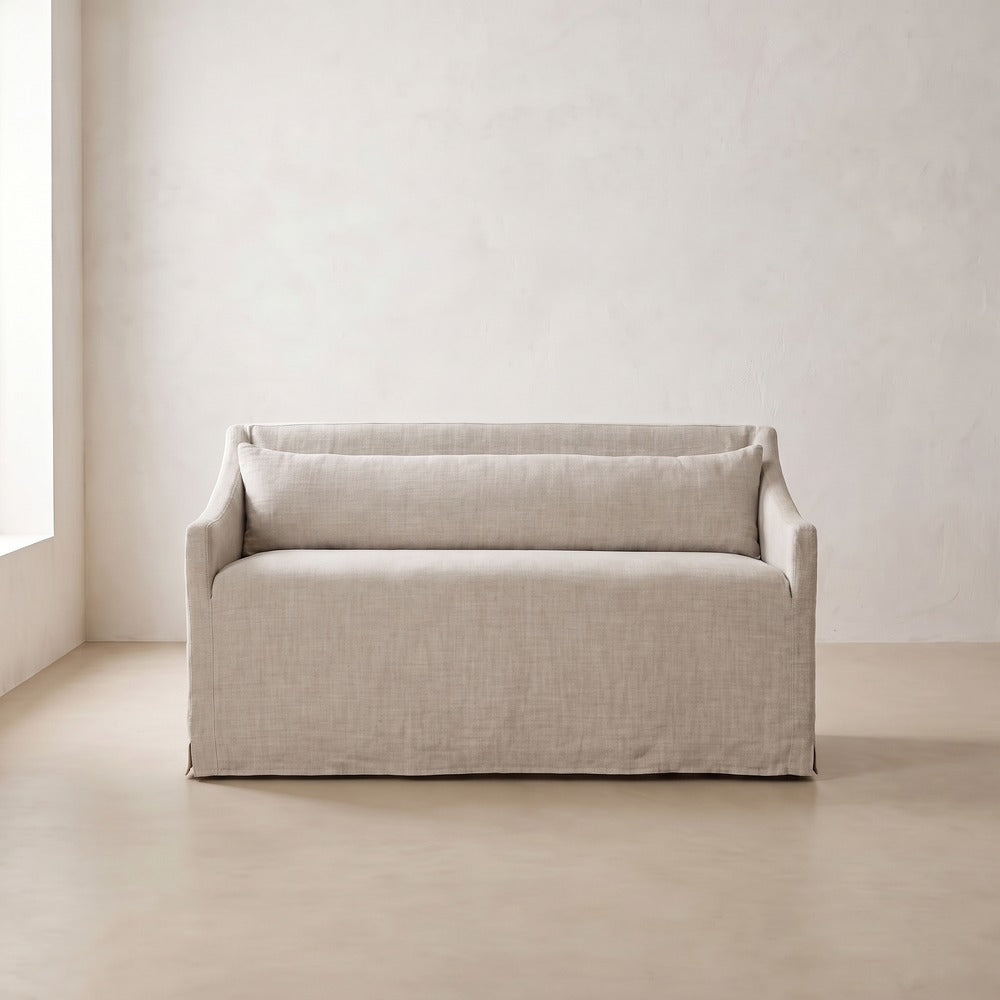 Odessa Slipcovered Dining Banquette