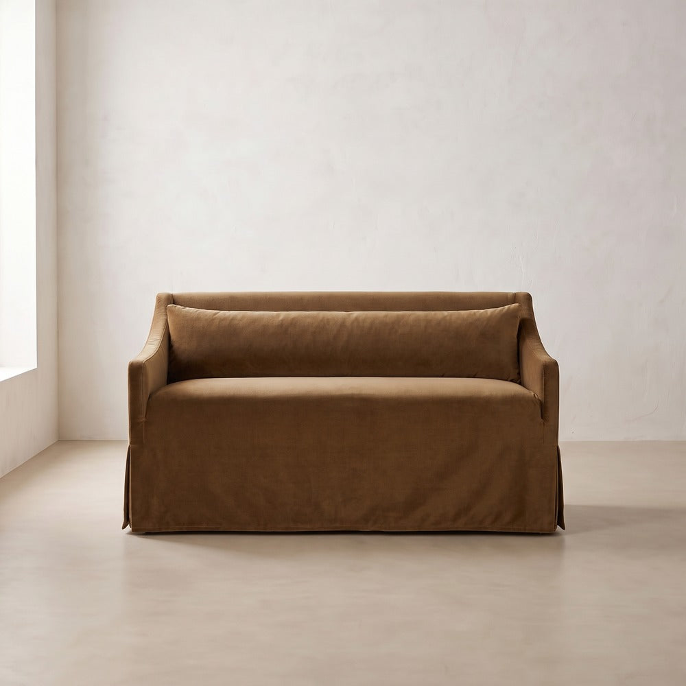 Odessa Slipcovered Dining Banquette