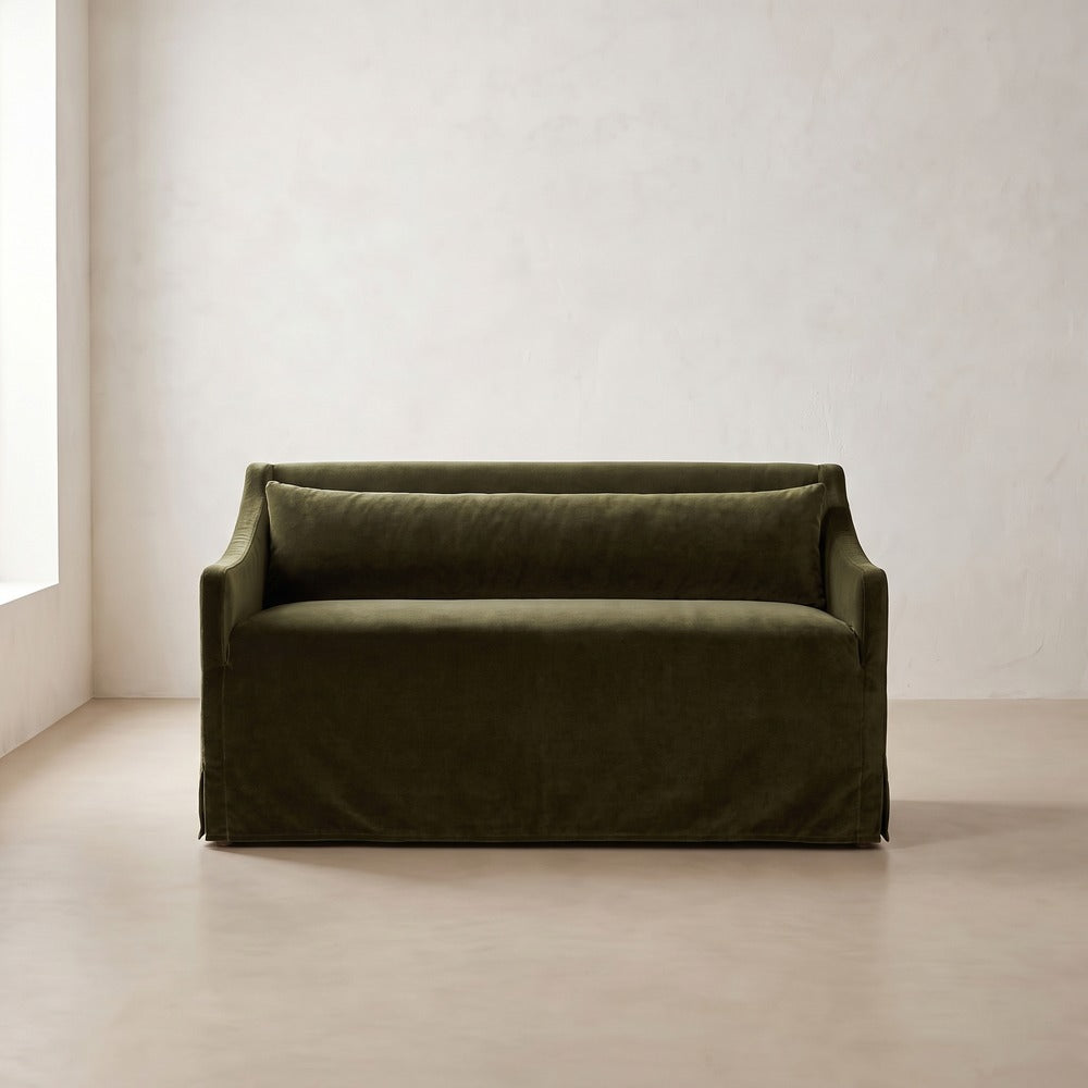 Odessa Slipcovered Dining Banquette