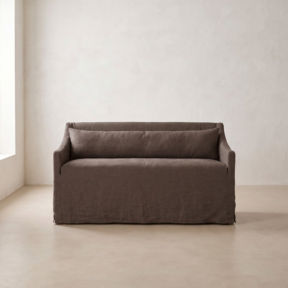 Odessa Slipcovered Dining Banquette