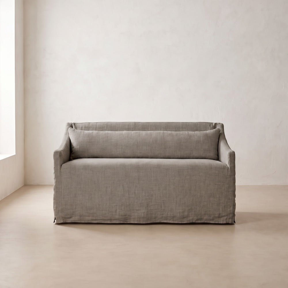 Odessa Slipcovered Dining Banquette