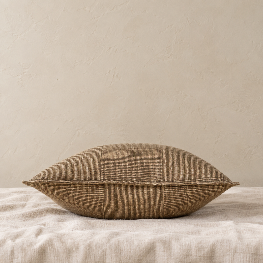 Patch Weave Linen Pillow - 20"x20"