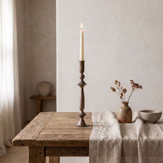 Petra Candlestick, styled at home