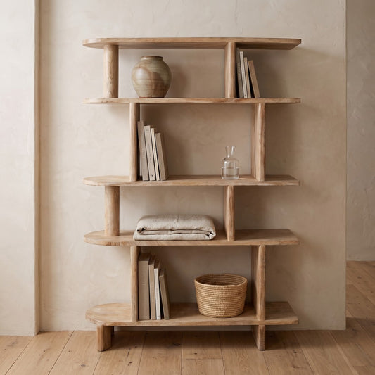 Polarity Mango Wood Shelf, styled at home