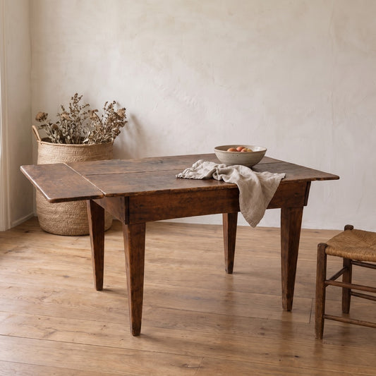 Primitive Work Table, styled at home