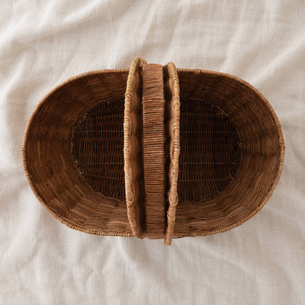 Rattan Picnic Basket