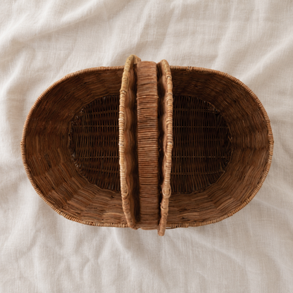 Rattan Picnic Basket