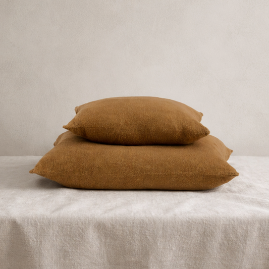 Raw Linen Pillow