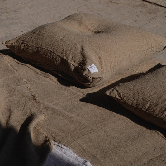 Raw Linen Pillow