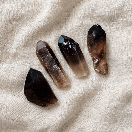 Raw Smoky Quartz Points