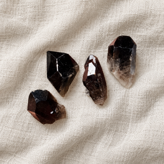Raw Smoky Quartz Points