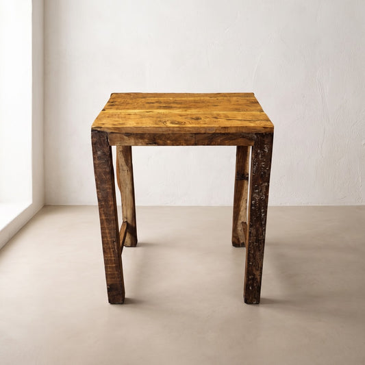 Reclaimed Wood Side Table