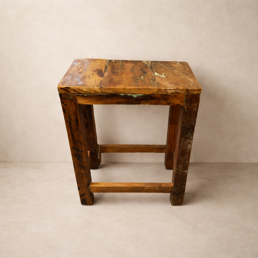 Reclaimed Wood Stool