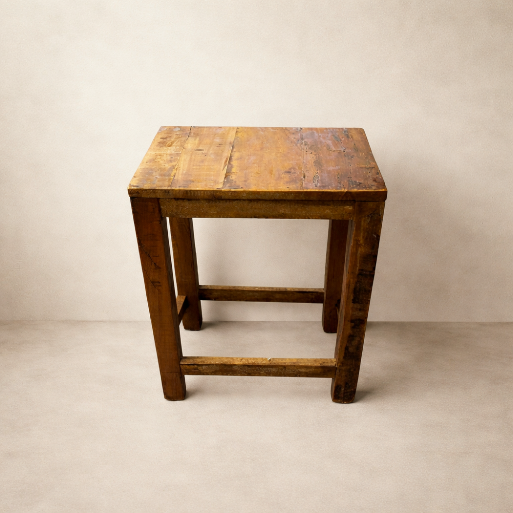 Reclaimed Wood Stool