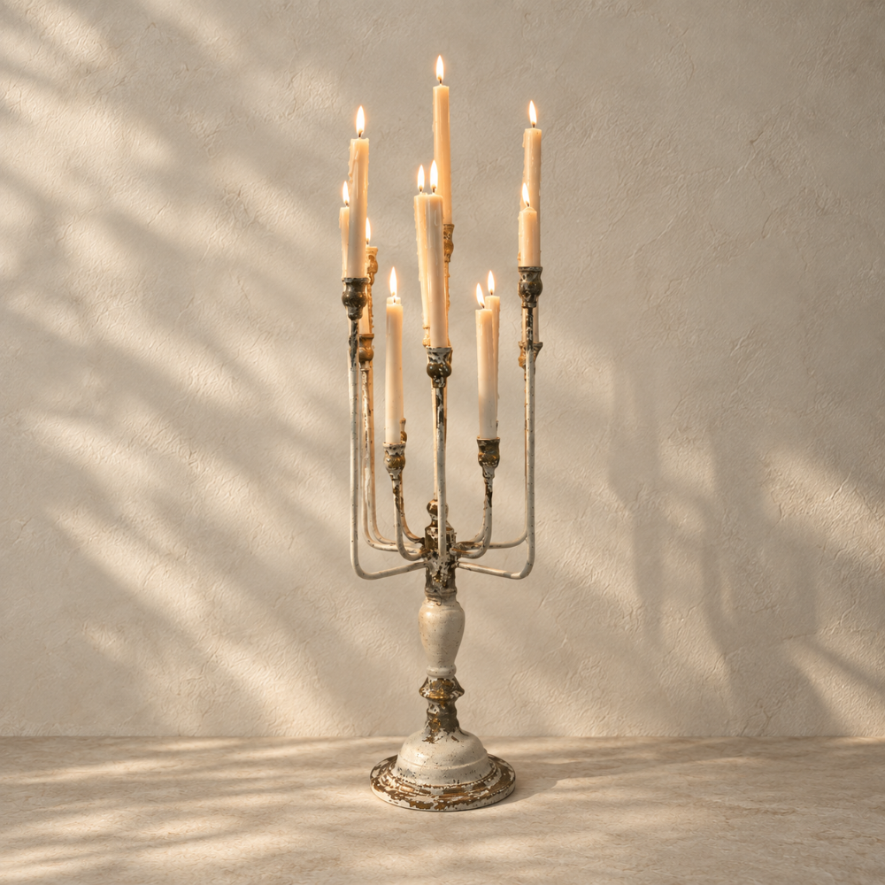 Relic Iron Candelabra
