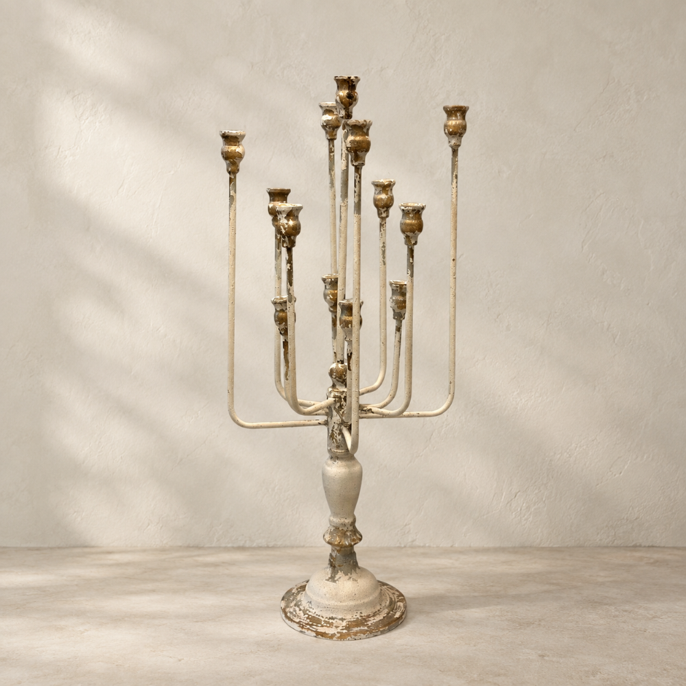 Relic Iron Candelabra