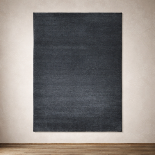 Ripple Handknotted Mohair Rug