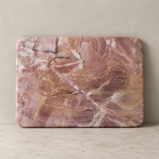 Rose Marble Cheese Board