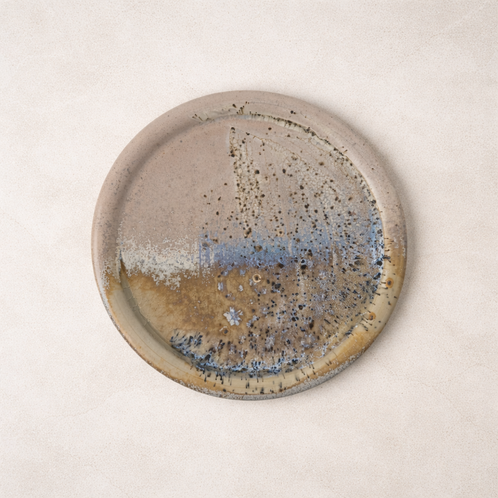 Sandburst Wide Rim Salad Plate