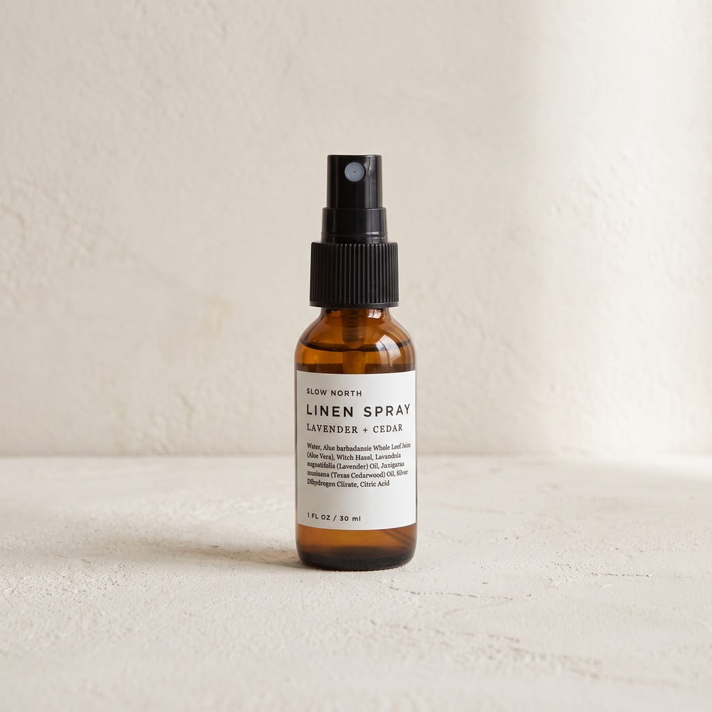 Slow North Linen Spray, Lavender + Cedar 1 oz