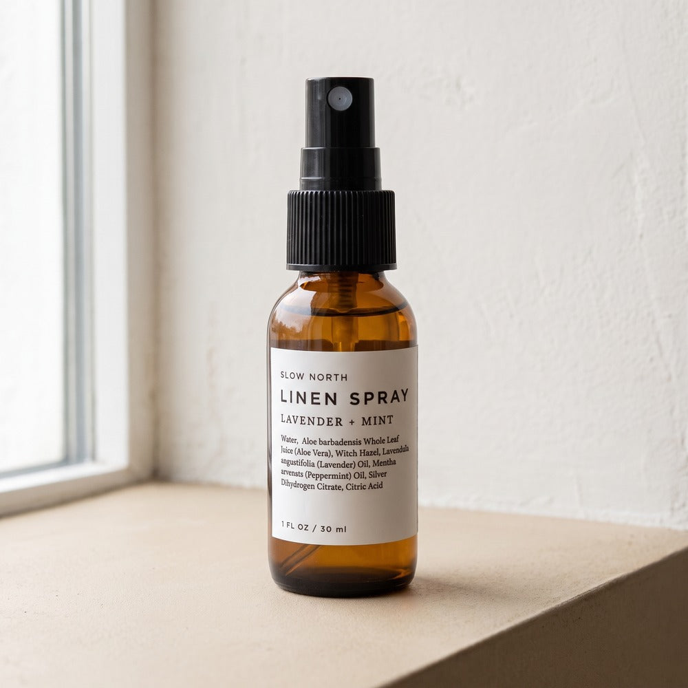 Slow North Linen Spray, Lavender + Mint 1 oz