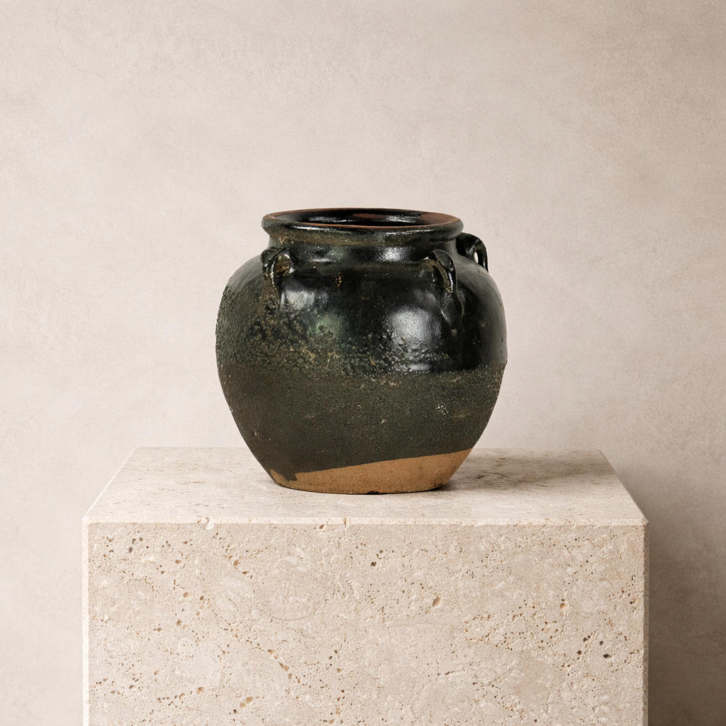 Small Glazed Pot