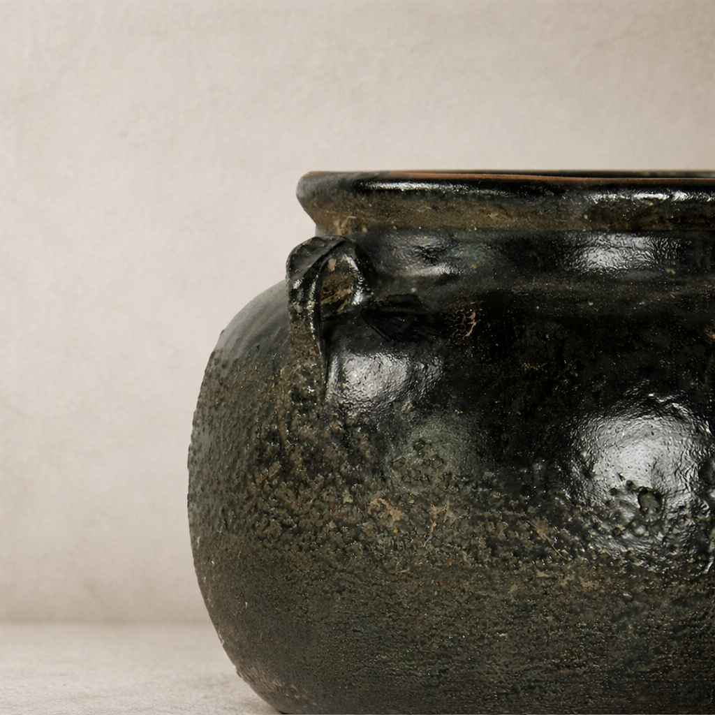Small Glazed Pot