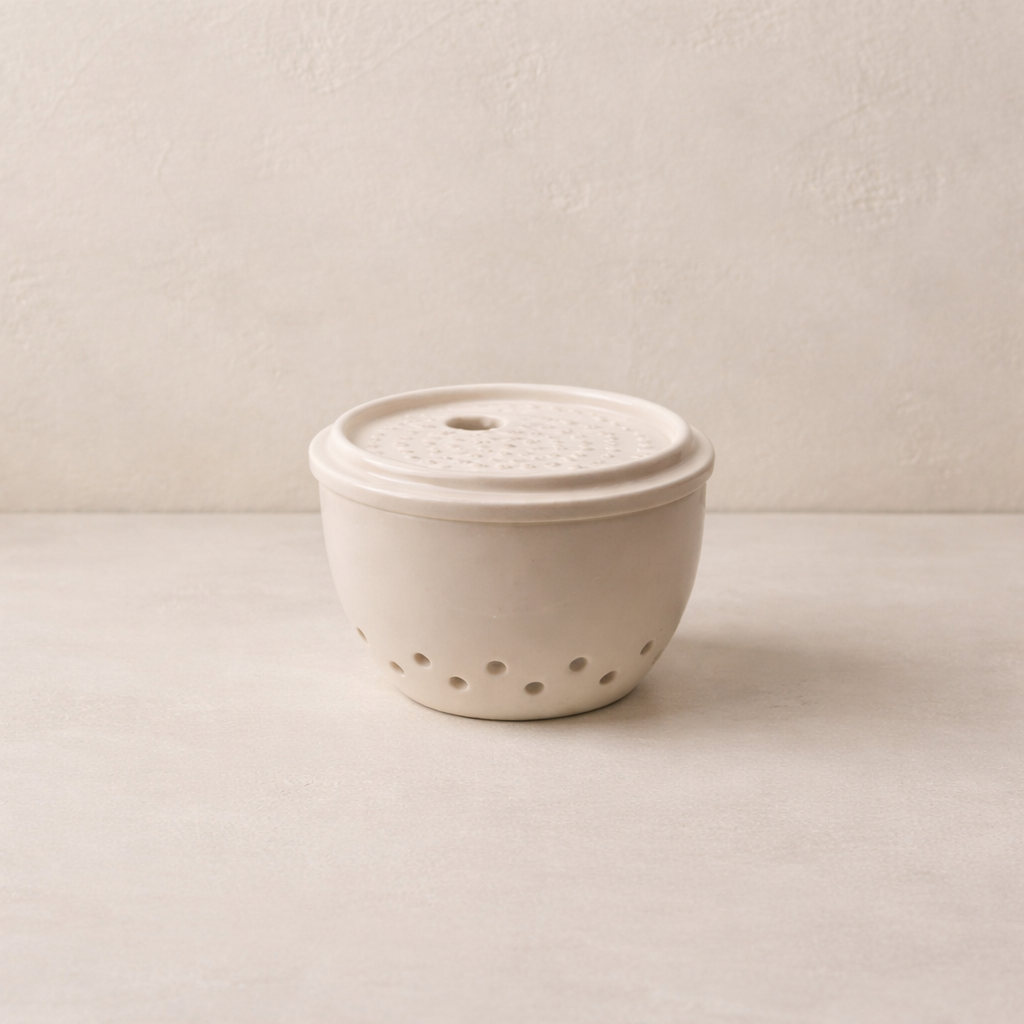 Stoneware Garlic Grater