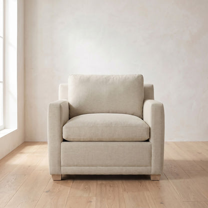 Sylvie Chair in Natural Performance Linen