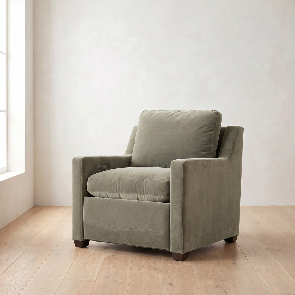 Sylvie Power Recliner, styled at home
