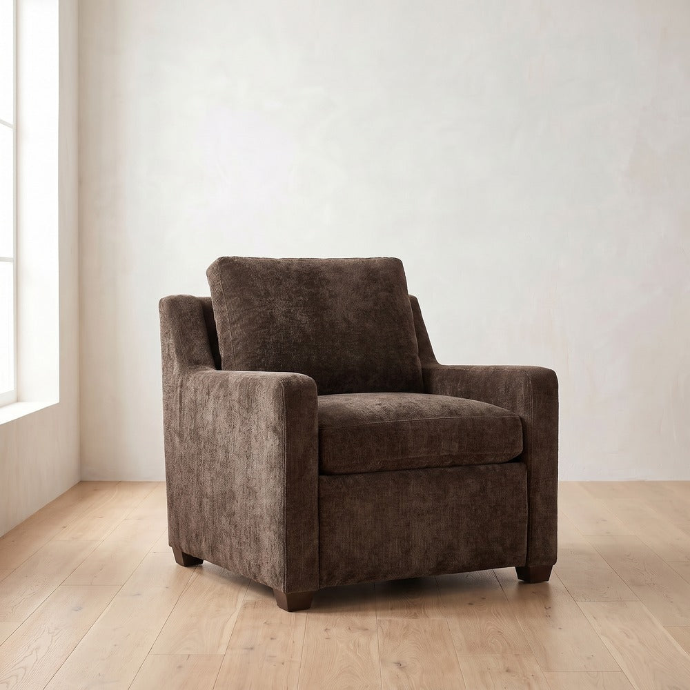 Sylvie Power Recliner in Bark Chenille